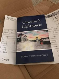 The novel, "Caroline's Lighthouse."