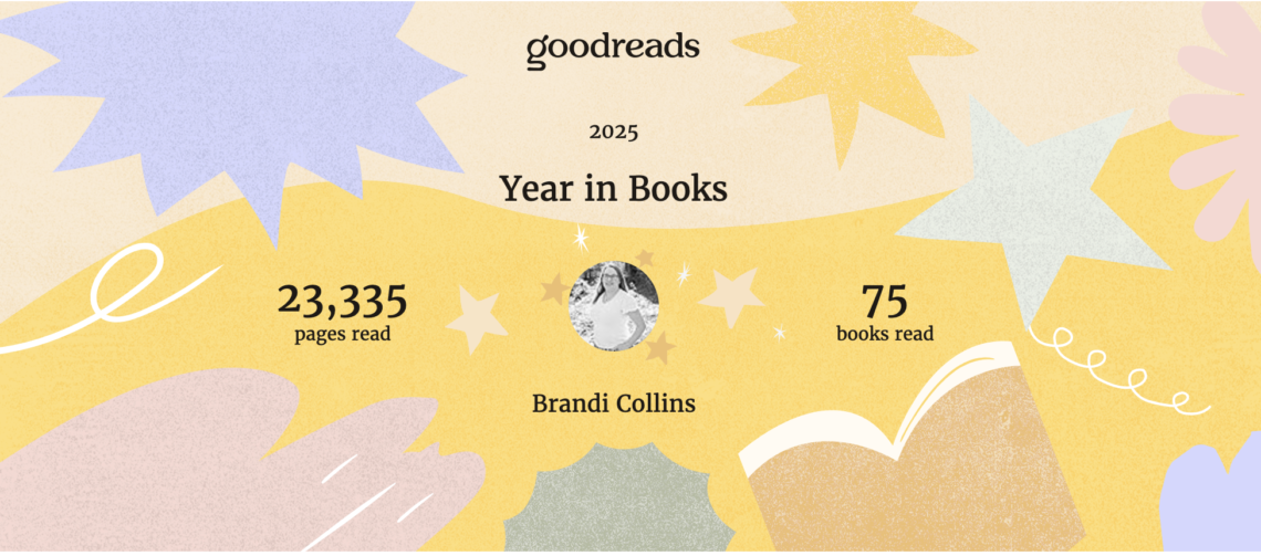 Author read 75 books in 2025
